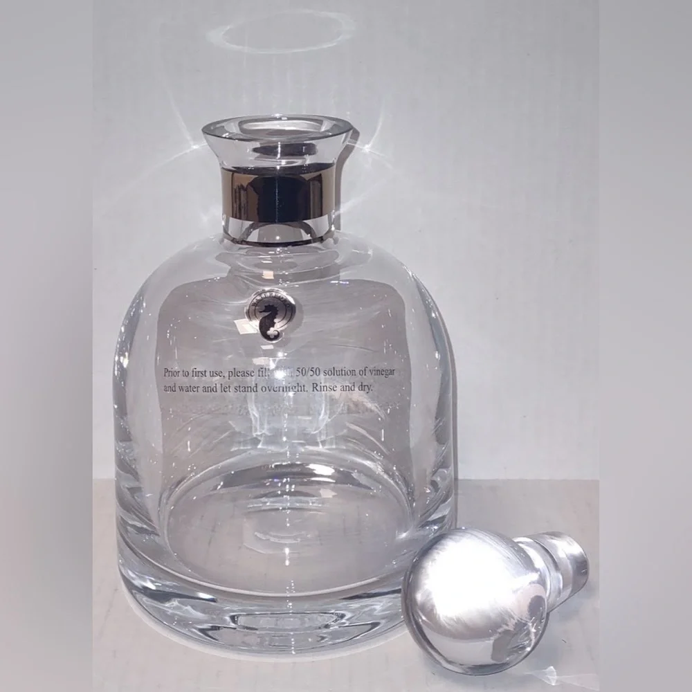 Waterford Crystal Decanter with Round Stopper - Clear